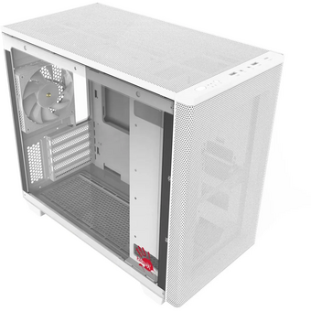  Корпус Bloody BD-CC117F белый без БП mATX 5x120mm 1xUSB2.0 1xUSB3.0 audio bott PSU 