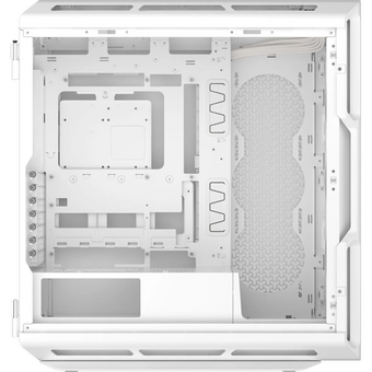  Корпус Corsair 5000T (CC-9011301-WW) без БП, White, Midi-Tower, TG, no fan, 4xUSB-A 3.2, 1xUSB Type-C, E-ATX, ATX, mITX 