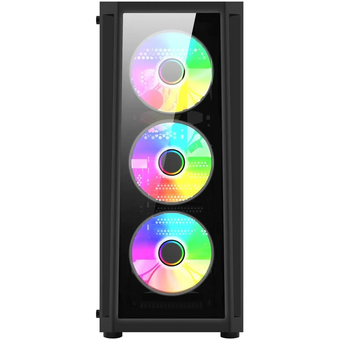  Корпус Bloody BD-CC120F черный без БП ATX 8x120mm 1xUSB2.0 1xUSB3.0 audio bott PSU 