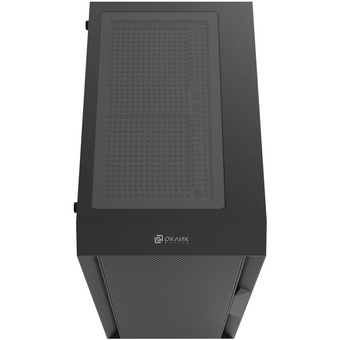  Корпус Оклик OCC-MN307 черный без БП mATX 8x120mm 2xUSB2.0 1xUSB3.0 audio bott PSU 