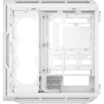  Корпус Corsair 5000T (CC-9011301-WW) без БП, White, Midi-Tower, TG, no fan, 4xUSB-A 3.2, 1xUSB Type-C, E-ATX, ATX, mITX 