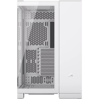  Корпус Corsair 6500X (CC-9011258-WW) без БП, White, Midi-Tower, TG, no fan, 4xUSB-A 3.2, 1xUSB Type-C, E-ATX, ATX, mITX 
