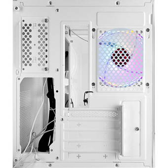  Корпус Ginzzu V290 White 3*Fan 12LD4 