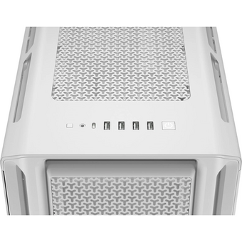  Корпус Corsair 5000T (CC-9011301-WW) без БП, White, Midi-Tower, TG, no fan, 4xUSB-A 3.2, 1xUSB Type-C, E-ATX, ATX, mITX 