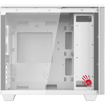  Корпус Bloody BD-CC117F белый без БП mATX 5x120mm 1xUSB2.0 1xUSB3.0 audio bott PSU 