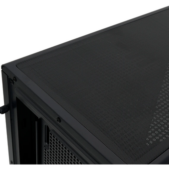  Корпус HSPD M510 (M510-TGBK), без БП, Mesh Mid Tower, Black, TG, 0.5 SPCC, no fans ATX, mITX 180/280/160mm 1x2.5", 7xPCI 1xUSB-A 3.0, 1.0 517x 