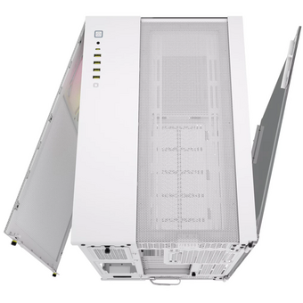 Корпус Corsair iCUE Link 6500X RGB (CC-9011270-WW) без БП, White, Midi-Tower, TG, 3x120mm 4xUSB-A 3.2, 1xUSB Type-C, E-ATX, ATX, mITX 