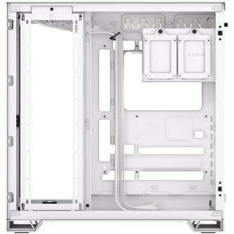  Корпус Corsair 6500X (CC-9011258-WW) без БП, White, Midi-Tower, TG, no fan, 4xUSB-A 3.2, 1xUSB Type-C, E-ATX, ATX, mITX 