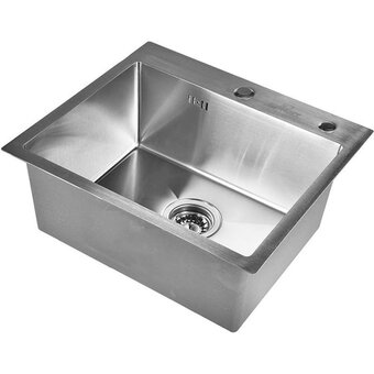  Кухонная мойка Wisent WS36050 Satin с коландером, дозатором и сифоном 