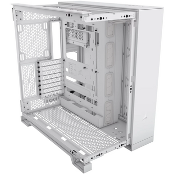  Корпус Corsair 6500X (CC-9011258-WW) без БП, White, Midi-Tower, TG, no fan, 4xUSB-A 3.2, 1xUSB Type-C, E-ATX, ATX, mITX 