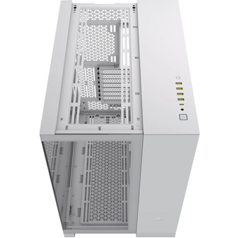  Корпус Corsair iCUE Link 6500X RGB (CC-9011270-WW) без БП, White, Midi-Tower, TG, 3x120mm 4xUSB-A 3.2, 1xUSB Type-C, E-ATX, ATX, mITX 