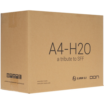  Корпус Lian Li A4H2O PCIe 4.0 Silver (G99.A4H2OA4.00) (Mini-ITX, без БП, 1xUSB 3.0 Type-A, 1xUSB 3.1 Type-C) 