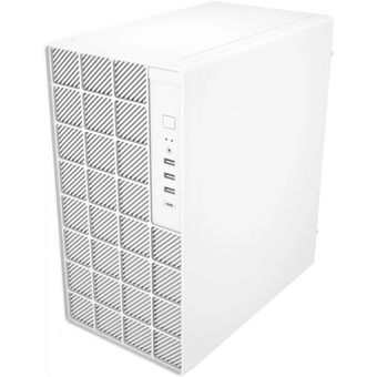  Корпус Digma DCC-MN304 (DCC-MN304WH) белый без БП mATX 2x120mm 2xUSB2.0 1xUSB3.0 audio 