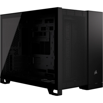  Корпус Corsair 2500D Airflow (CC-9011263-WW) без БП, Black, Midi-Tower, TG, no fan, 2xUSB-A 3.2, 1xUSB Type-C, mATX, mITX 