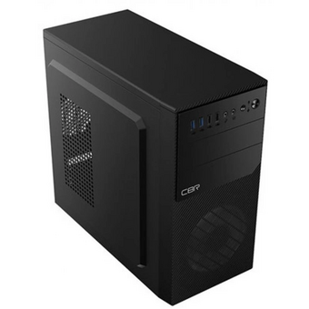  Корпус CBR RD880 (PCC-MATX-RD880-450W) mATX Minitower, c БП PSU-ATX450-12EC (450W/120mm), 2*USB 3.0, 2*USB 2.0, HD Audio+Mic, кабель пит. 1.2м, Black 