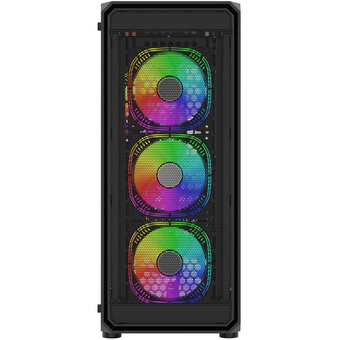  Корпус Bloody BD-CC114F черный без БП ATX 4x120mm 1xUSB2.0 1xUSB3.0 audio bott PSU 