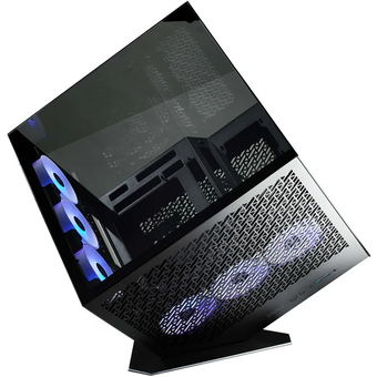  Корпус Azza Cube Plus (CSAZ-1002 CUBE+) черный без БП ATX 6x120mm 2xUSB3.0 1xUSB3.1 audio bott PSU 