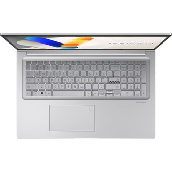  Ноутбук Asus Vivobook 17 X1704VA-AU893 (90NB10V1-M00WW0) Core i3 1315U 16Gb SSD512Gb Intel UHD Graphics 17.3" IPS FHD (1920x1080) без ОС silver 
