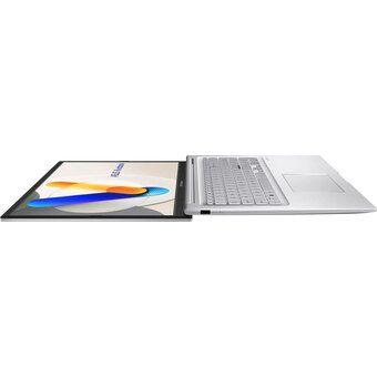  Ноутбук Asus Vivobook 17 X1704VA-AU893 (90NB10V1-M00WW0) Core i3 1315U 16Gb SSD512Gb Intel UHD Graphics 17.3" IPS FHD (1920x1080) без ОС silver 