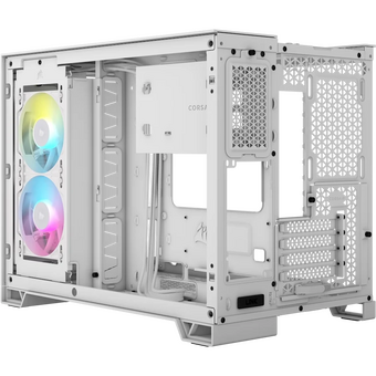  Корпус Corsair iCUE Link 2500X RGB (CC-9011268-WW) без БП, White, Midi-Tower, TG, 2x120mm 2xUSB-A 3.2, 1xUSB Type-C, mATX, mITX 