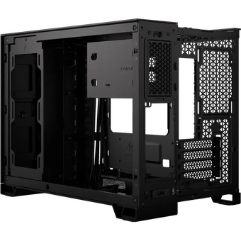  Корпус Corsair 2500X Airflow (CC-9011265-WW) без БП, Black, Midi-Tower, TG, no fan, 2xUSB-A 3.2, 1xUSB Type-C, mATX, mITX 