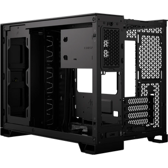  Корпус Corsair 2500D Airflow (CC-9011263-WW) без БП, Black, Midi-Tower, TG, no fan, 2xUSB-A 3.2, 1xUSB Type-C, mATX, mITX 