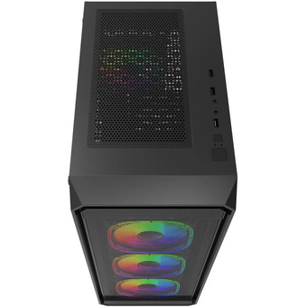  Корпус Bloody BD-CC114F черный без БП ATX 4x120mm 1xUSB2.0 1xUSB3.0 audio bott PSU 