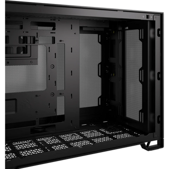  Корпус Corsair 2500D Airflow (CC-9011263-WW) без БП, Black, Midi-Tower, TG, no fan, 2xUSB-A 3.2, 1xUSB Type-C, mATX, mITX 