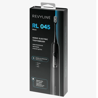 Электрическая зубная щетка Revyline RL 045 черный 