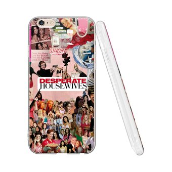  Силиконовый чехол Mcover для iPhone 6/6s (Айфон 6с), Отчаянные домохозяйки 