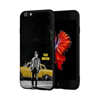  Силиконовый чехол Mcover для iPhone 6/6s (Айфон 6с), Таксист 