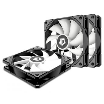  Вентилятор ID-COOLING TF-12025-ARGB-TRIO (3 in 1) 120x120x25мм 20шт./кор, PWM, ARGB, 500-1500об/мин BOX 