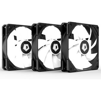  Вентилятор ID-COOLING TF-12025-ARGB-TRIO (3 in 1) 120x120x25мм 20шт./кор, PWM, ARGB, 500-1500об/мин BOX 