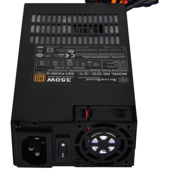  Блок питания Silverstone SST-FX350-G Flex Series, 350W, 80 Plus Gold PC Power Supply, Low Noise 40mm fan 