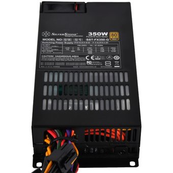  Блок питания Silverstone SST-FX350-G Flex Series, 350W, 80 Plus Gold PC Power Supply, Low Noise 40mm fan 