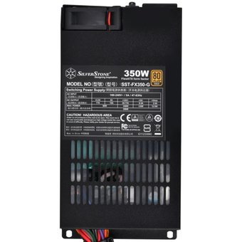  Блок питания Silverstone SST-FX350-G Flex Series, 350W, 80 Plus Gold PC Power Supply, Low Noise 40mm fan 