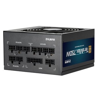  Блок питания Zalman ZM750-TMX, 750W, ATX12V v2.52, APFC, 12cm Fan, 80+ Gold, Full Modular, Retail 