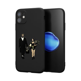  Силиконовый чехол  Mcover для iPhone 11 (Айфон 11), Леон 