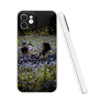  Силиконовый чехол  Mcover для iPhone 12 (Айфон 12 ), Сумерки 