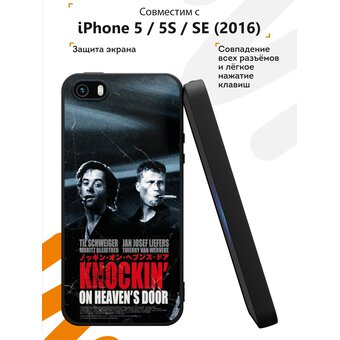  Силиконовый чехол Mcover для iPhone 5/5s/SE (Айфон 5, 5с и СЕ), Knockin 