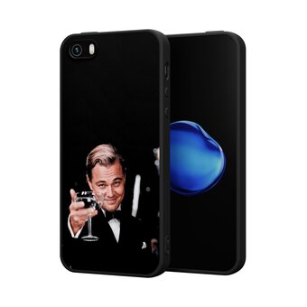  Силиконовый чехол Mcover для iPhone 5/5s/SE (Айфон 5, 5с и СЕ), Великий Гэтсби 