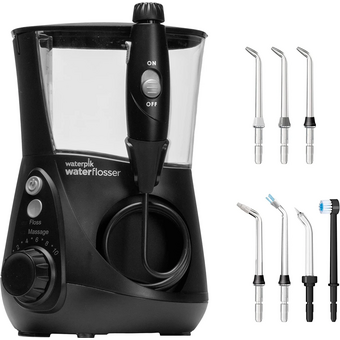  Ирригатор Waterpik WP-662 черный/серый 