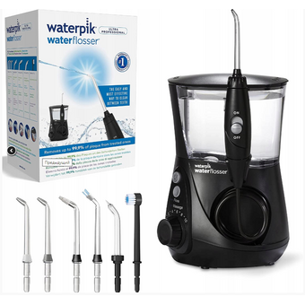  Ирригатор Waterpik WP-662 черный/серый 