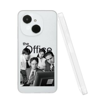  Силиконовый чехол Mcover для Tecno Spark Go 1/Go 2025/Pop 9 (Техно Спарк Гоу 1, Гоу 2025 и Поп 9), The office 