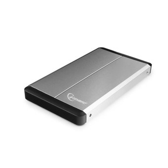  Корпус для HDD/SSD 2.5" SATA3 USB3.0 Gembird EE2-U3S-2-S, Silver, алюминиевый 