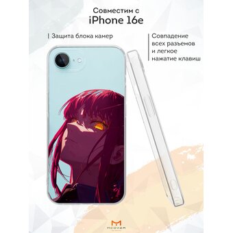  Силиконовый чехол Mcover для iPhone 16E, Макима 