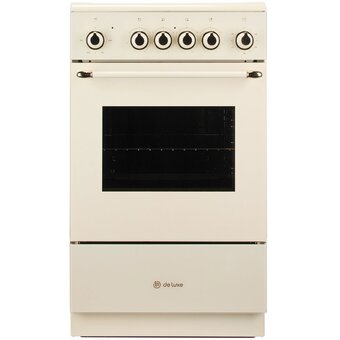  Кухонная плита De Luxe 506004.23эс-123 топленое молоко 