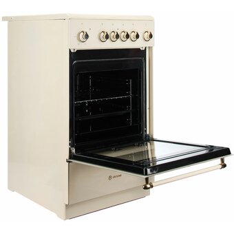  Кухонная плита De Luxe 506004.23эс-123 топленое молоко 