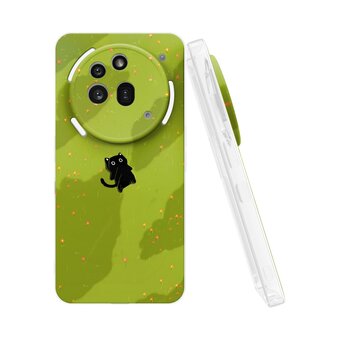  Силиконовый чехол Mcover на Nothing Phone 3a Pro, Кот в поле 