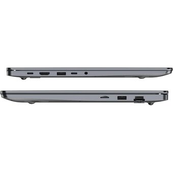  Ноутбук Tecno MegaBook K15SRA (71003300512) Core i5 13420H 16Gb SSD512Gb Intel UHD Graphics 15.6" IPS WUXGA (1920x1200) Win11Home grey WiFi BT Cam 